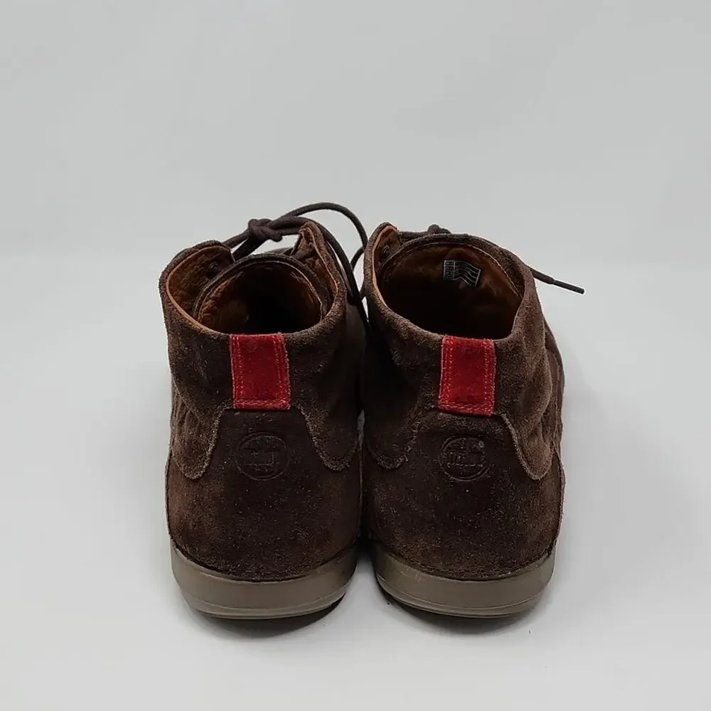 Fitflop Zackery Brown Suede Lace Up Chukka Boots Size 11